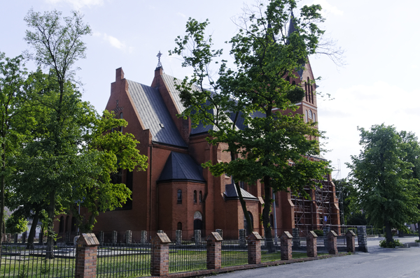 
Kościół z XIX w. pw. św. Andrzeja Boboli w Świeciu